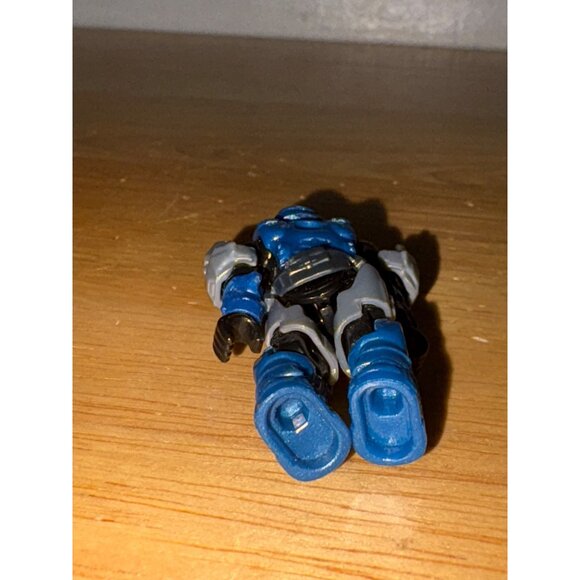 Halo Mega Blocks Construx Detachable Blue Silver Armor ODST Mini Figure 2018 - Picture 3 of 3